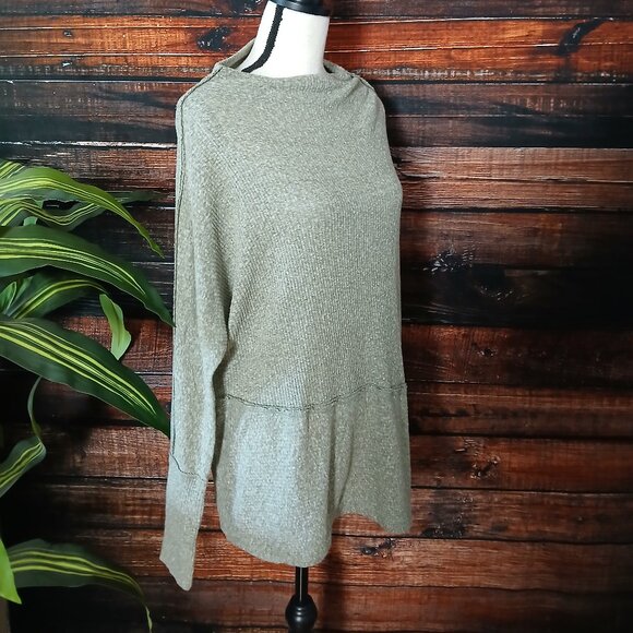 We The Free Top S Londontown Oversized Thermal Tunic Free People - Picture 3 of 10